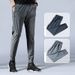 Quick-Dry Sports Pants Breathable Stretch Running Joggers With Cooling Fabric, Gym Workout Trousers, Elastic Waistband, Lightweight & Comfortable_viptrois.com