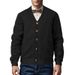 Suitable For All Seasons 24 Hot Sale New Trendy Fashion Casual Men's Jacquard Cardigan Buttoned Knit Slim Fit Jacket_viptrois.com