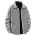 Men's Stand-up Collar Leather Jacket, Spring And Autumn American Retro Versatile Trendy Brand Loose Zipper Pu Leather Jacket_viptrois.com