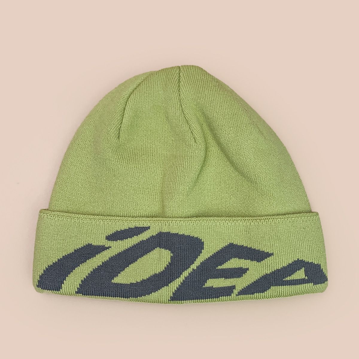 Unisex Retro Knit Beanie With Letter Print - Warm Winter & Fall Hat For Men And Women - Soft Wool Blend, Stretchable Fit (54-60cm)_viptrois.com