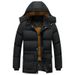 2023 Waterproof Fleece Hooded Outdoor Men Jacket Leisure Veet Thicked Keep Warm Men's Coat Windbreakers Parka Coats_viptrois.com