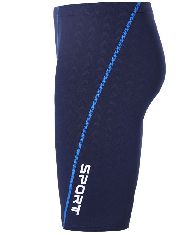 professional swimming trunks for swimming pools, mid-leg men's swimming trunks, five-point swimming trunks, competitive swimming trunks_viptrois.com