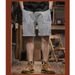 Men's Clothing Summer Striped Plus Size Sports Cargo Shorts Men's Style Casual Five Point Pants Trendy Denim_viptrois.com