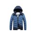 Rib Suit, Cotton-padded Coat For Men, Graphene Removable Cap, Thickened Contrasting Coat For Men_viptrois.com