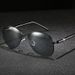 Classic Men's Polarized 209 Metal Spring Leg Sunglasses Color Changing Glasses Trend_viptrois.com