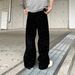 American Trendy Brand Street Jeans For Spring And Summer, With A Simple Youth College Style And Beaded And Diamond Ironed Jeans_viptrois.com