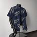 New 2026 Ice Silk Beach Flower Shirt Short Sleeve Men's Summer Beach Vacation Men's Clothing_viptrois.com