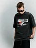 Men's Clothing Light Luxury T Shirt Short Sleeve Japanese Wave Sun Letter Printing Round Neck T-Shirts_viptrois.com