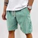 Men's Clothing New Men's Summer Casual Drawstring Corduroy Retro Shorts_viptrois.com