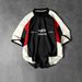 Men's Clothing Youth Round Neck T Shirt Short Sleeved Casual Loose Print Trend Tops_viptrois.com