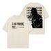 Men's Clothing Hip Hop Playboy Playboi Washed Short Sleeved T Shirt Round Neck Loose Hooded Sweatshirt Wholesale_viptrois.com