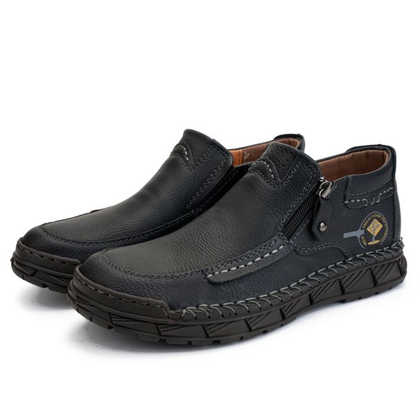 Men's Shoes Large Size Casual Shoes Men's Platorm Sleeve High Top Boots Men's Martin Boots Outdoor_viptrois.com
