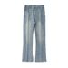 Men's Clothing Retro Washed American Flared Jeans Men's 25 Spring And Summer New Trousers Trendy Brand Loose High Street Retro Flared Pants_viptrois.com
