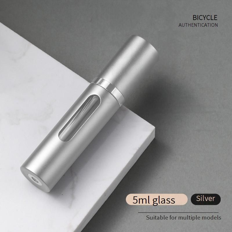Bottom Filling Portable Perfume Spray Empty Bottle Spot 5ml High Grade Real Glass Material Perfume Sub Bottle_viptrois.com