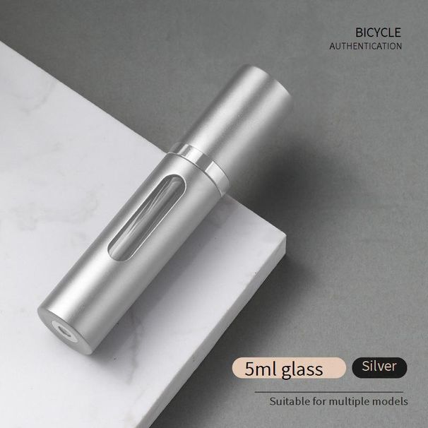 Bottom Filling Portable Perfume Spray Empty Bottle Spot 5ml High Grade Real Glass Material Perfume Sub Bottle_viptrois.com
