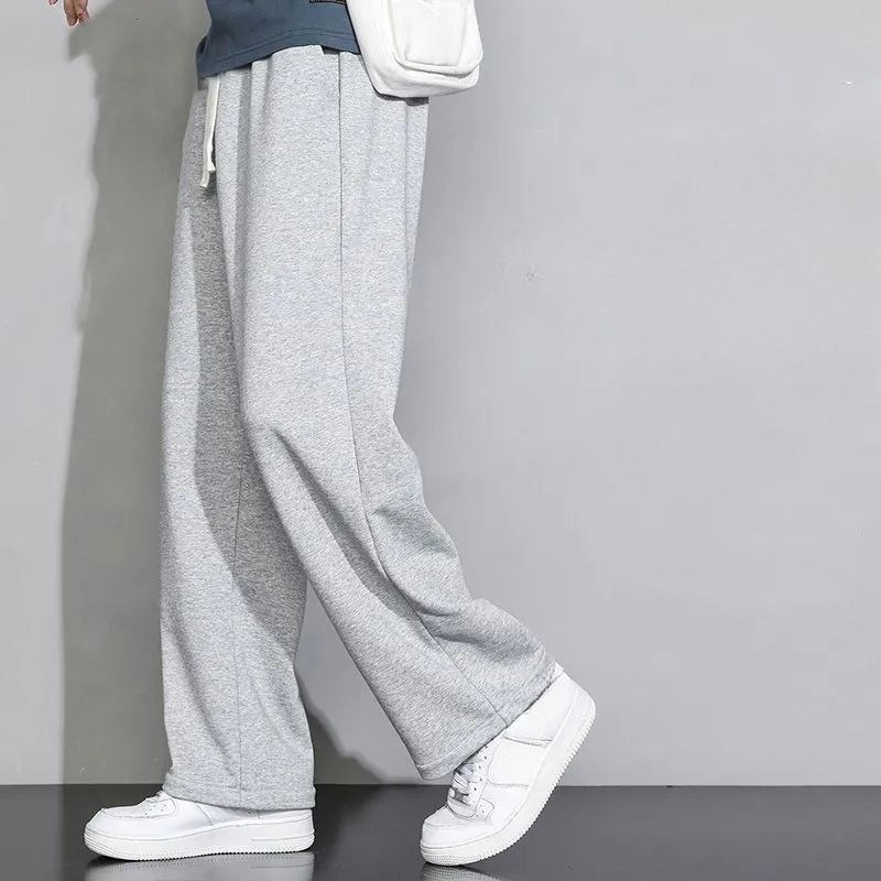Men’s Stretch Jogger Pants – High-Elasticity Polyester Lounge Pants With Relaxed Fit (S-3XL) – Straight-Leg Sweatpants For Casual & Streetwear_viptrois.com