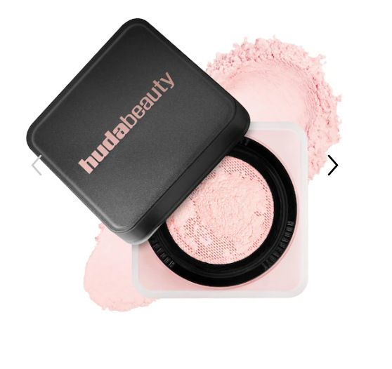 Huda Beauty Easy Bake Setting Powder Clear Setting Powder Oil Control Refreshing Powder Cover_viptrois.com