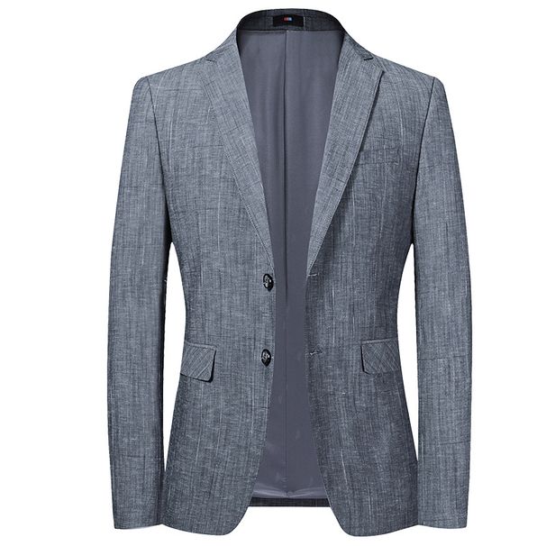 Men's Clothing spring new men's casual suit Korean style slim modal cotton small suit men's thin suit_viptrois.com