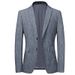 Men's Clothing spring new men's casual suit Korean style slim modal cotton small suit men's thin suit_viptrois.com