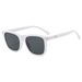 Men's Sunglasses Men And Women Retro Rice Nail Square Frame Glasses Anti Ultraviolet UV Sunscreen Sunglasses_viptrois.com