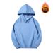 Unisex Fleece-Lined Hooded Sweatshirt - Soft & Warm Pullover For Workwear, Uniforms & Casual Wear (15 Colors, M-XXXXXL)_viptrois.com