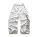 Urban Streetwear Sweatpants – Oversized Letter Print Joggers For Men (Black/White)_viptrois.com