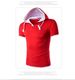 Men's Casual Short Sleeve Hooded T-Shirt - Two-Tone Layered Look - Breathable Cotton Blend - Multiple Color Options (M-5XL)_viptrois.com