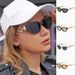 VOOTHOST New Fashion Cat Eye Sunglasses Women Vintage Brand Designer Glasses Black Sun Glasses Female UV400 Golden Eyewear F0069_viptrois.com