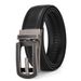 Men's Genuine Cowhide Leather Belt - Automatic Buckle For Business & Casual Wear_viptrois.com