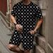 Men's 3D Printed Short Sleeve Shirt And Shorts Set - Casual Comfort Outfit With Bamboo Cotton Blend_viptrois.com