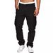 Men's Clothing Multi Pocket Overalls Men's Outdoor Sports Trousers Pure Cotton Work Clothes Outdoor Trousers_viptrois.com