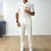 Men's Clothing Spring And Summer Fashion Casual Polo Short Sleeved Shirt And Trousers Two Piece Men's Suit_viptrois.com