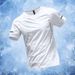 Lightweight Ice Silk Summer Loose-fit T-shirt For Men, Breathable Training Top, Running Short-sleeve Quick-dry Sports_viptrois.com