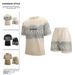 Code European Xiyin Quality Summer Trendy Printed Set Men's Loose And Versatile_viptrois.com