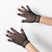 Decorative Fishnet Elastic Gloves Short Half Finger Sexy Dance Party Theme Gathering Halloween Mesh Artistic_viptrois.com