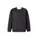 BIG Lin "Old Money Style" Fleece-Lined Simple Luxury Snowflake Half-Zip Two-Piece Thickened Blend Fashion Versatile_viptrois.com