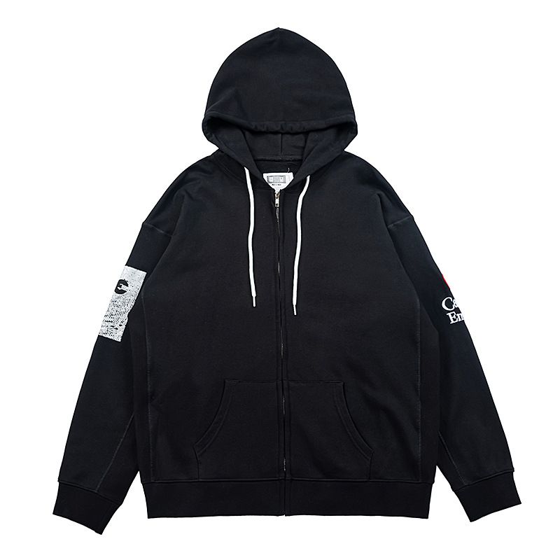 2022 Early Spring New C.E Embroidered Letter Zipper Hooded Sweatshirt Jacket Unisex Wholesale_viptrois.com