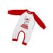 Christmas deer scarf hat Christmas family dress printed home wear pajamas_viptrois.com