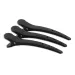 10pcs Black Clip Flat Duck Mouth Professional Carbon Salon Styling Cutting Hair Clips_viptrois.com