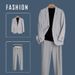 Men's Clothing Spring And Summer Thin Loose Fitting Suits For Men, Business Formal Wear, Casual Fashion, Handsome Small Suit Jackets_viptrois.com