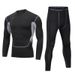 Fitness Clothes Men's Autumn And Winter Velvet Warm Suit Tights Running Quick-drying Clothes Long Sleeves Sports Outdoor_viptrois.com