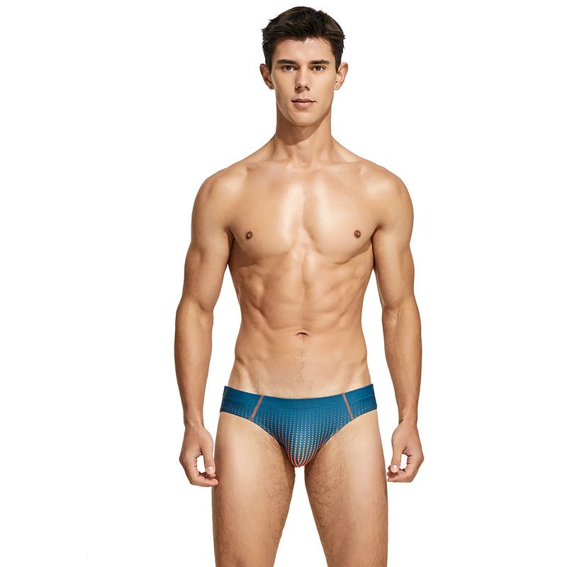 Men's Clothing Sexy Briefs Men's Swimming Trunks Foreign Trade Hot Spring Beach Swimsuit 230902_viptrois.com