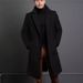 Men's Medium And Long Autumn And Winter Woolen Coat, Warm Youth Coat_viptrois.com