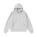 Heavyweight Hoodie – Short & Wide Cropped Pullover With Anti-Wrinkle Fabric For Effortless Minimalism_viptrois.com