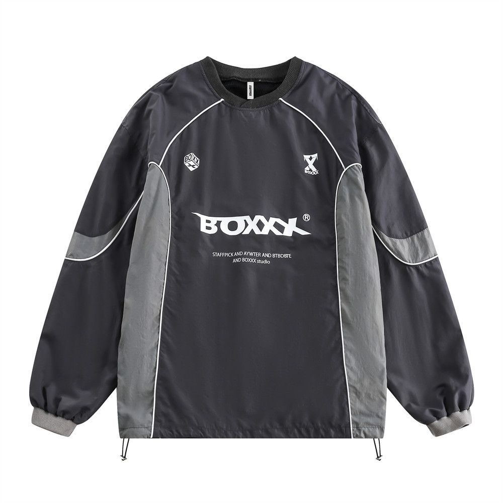 Men's Quick-Dry Performance Sweatshirt - Lightweight Outdoor Pullover For Sports & Casual Wear (Green/Dark Gray, M-XXL)_viptrois.com