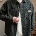 Cross-Border Denim Men Autumn Winter 2025 New American Retro High-End Long Sleeve Shirt Jacket_viptrois.com