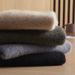 Autumn Winter New 100 Pure Cashmere Men's Thick Sweater With Loose And Slimming Top Ide, Casual Half Zipper_viptrois.com