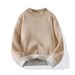 Men's Chunky Knit Sweater – Oversized Mockneck Pullover (Black/Grey/Army Green/Beige) – Winter Streetwear Essential (M-3XL)_viptrois.com