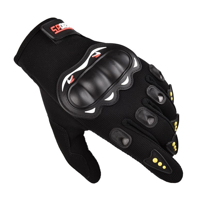 Cycling gloves men's spring and summer full-fingered outdoor sports fitness motorcycle gloves hard shell non-slip tactical half-finger gloves_viptrois.com