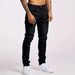 Men's Slim Fit Denim Jeans Stretch Comfort Classic Black Blue Gray Tapered Ankle Versatile Classic Washes_viptrois.com